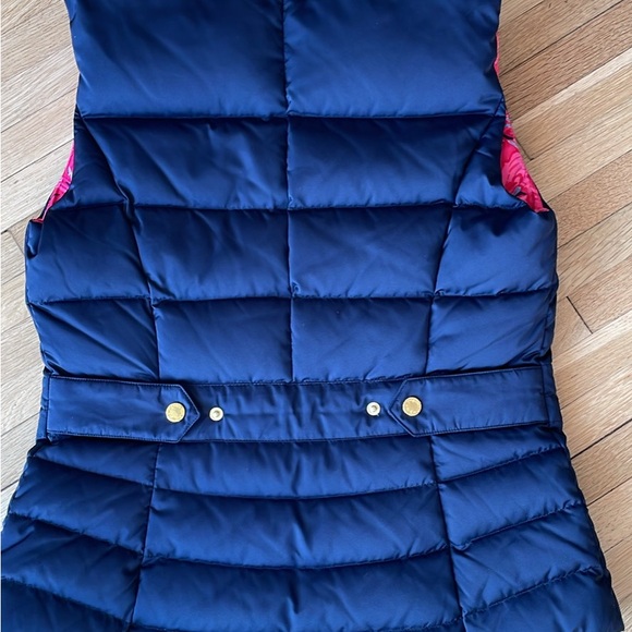 NWT Lilly Pulitzer Isabelle Vest in Navy. Size small. - Picture 3 of 4